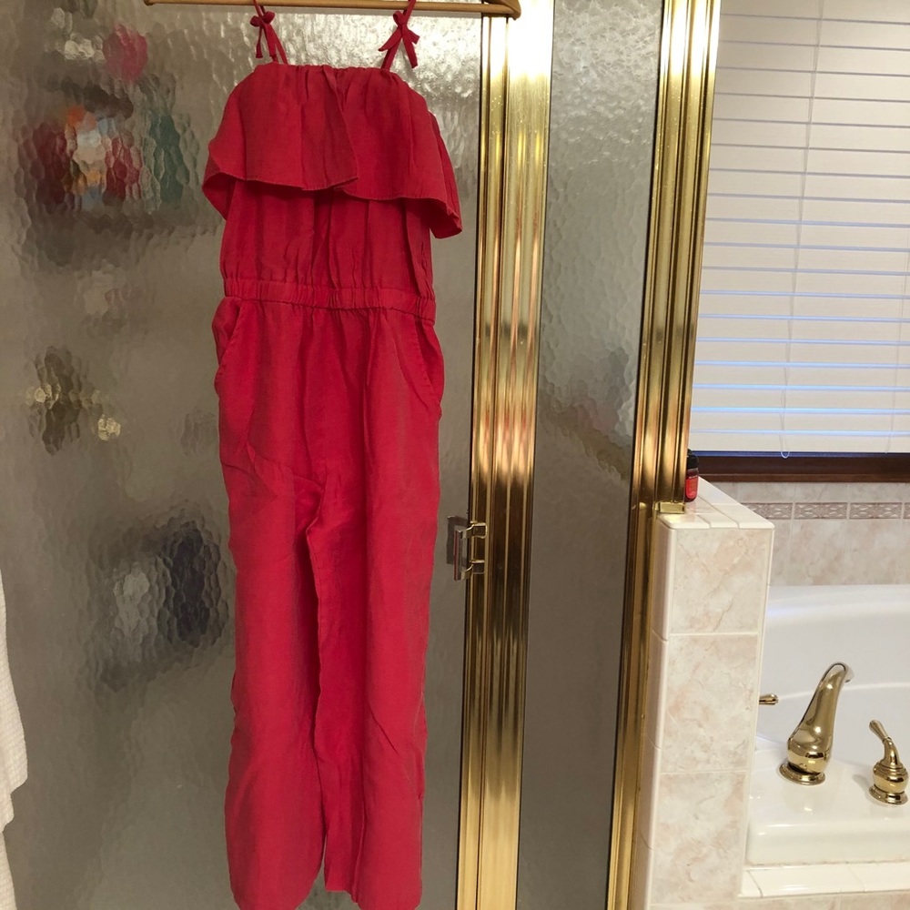 Pink jumpsuit